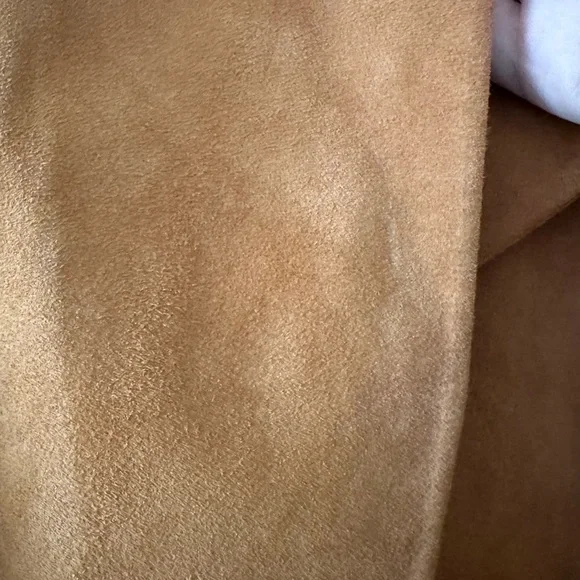 Eileen fisher 100% goat suede open cut jacket Womens size small - Picture 5 of 9